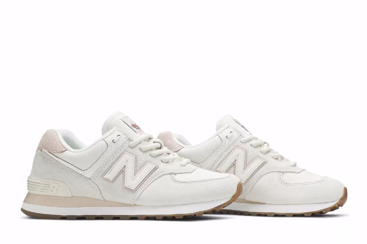 New Balance Women's 574 Turtle Dove, view 9