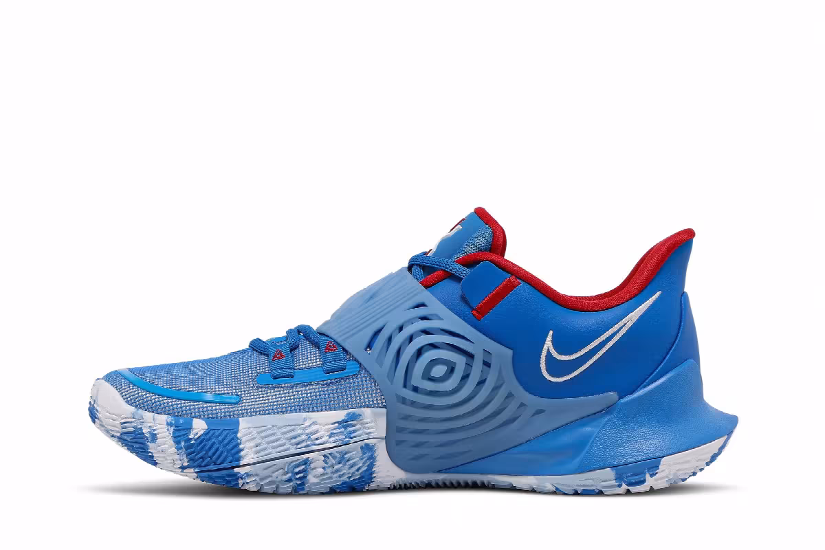 Nike Kyrie Low 3 New Jersey Nets Hardwood Classics, view 4