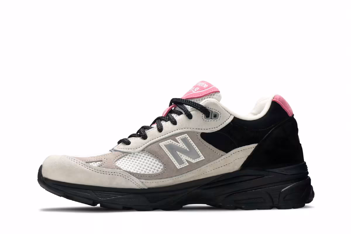 New Balance 991.9 Made In England Grey Pink, view 4