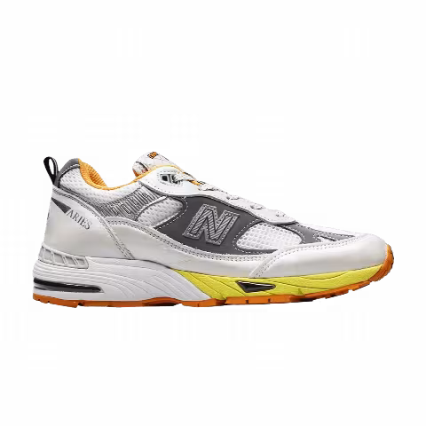 Aries x New Balance Wmns 991 Made in England 'Orange Silver'