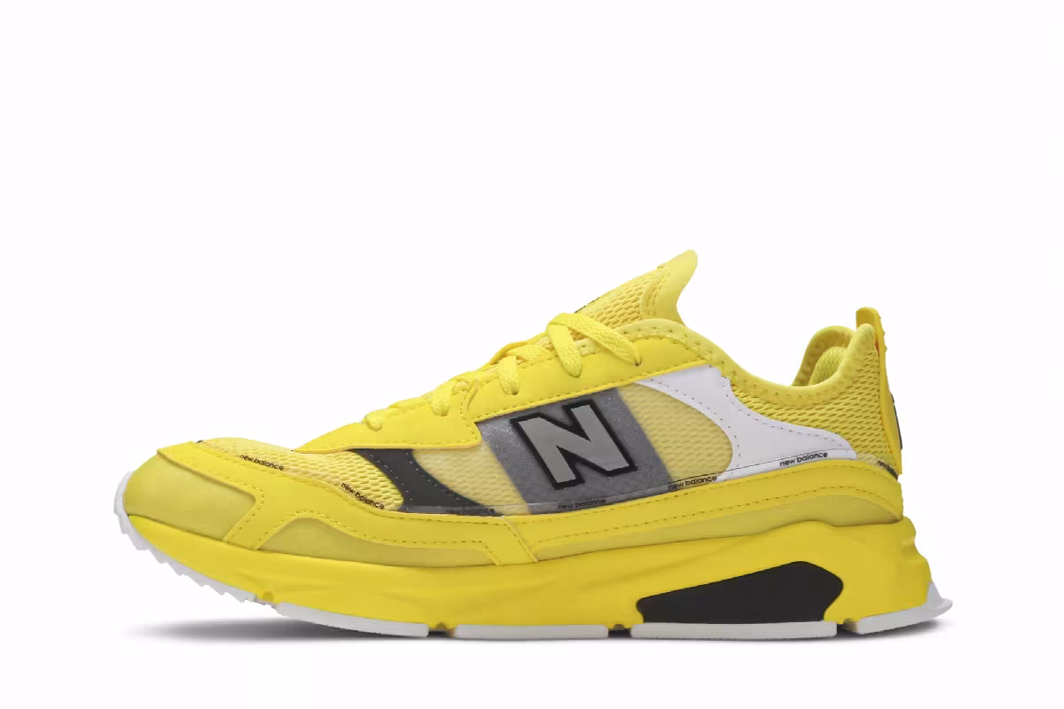 New Balance X-Racer Yellow Grey, view 4