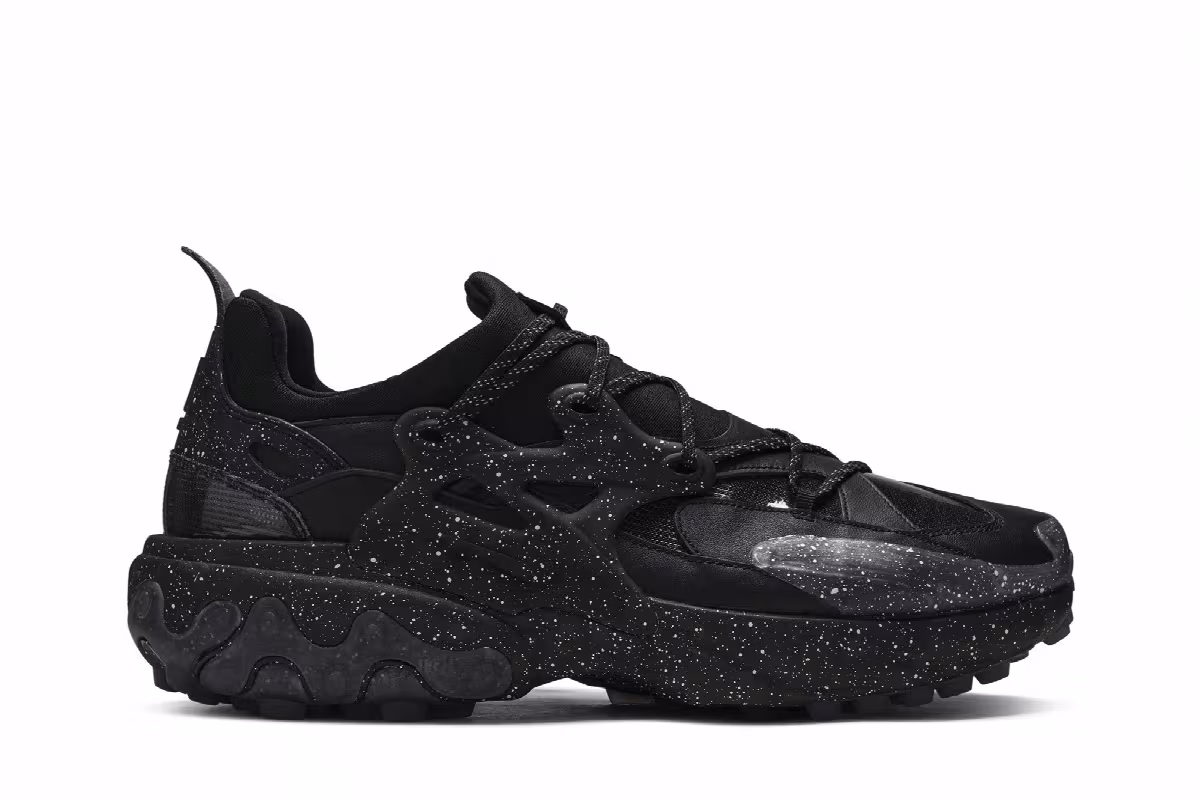 Undercover x Nike React Presto Black, view 2