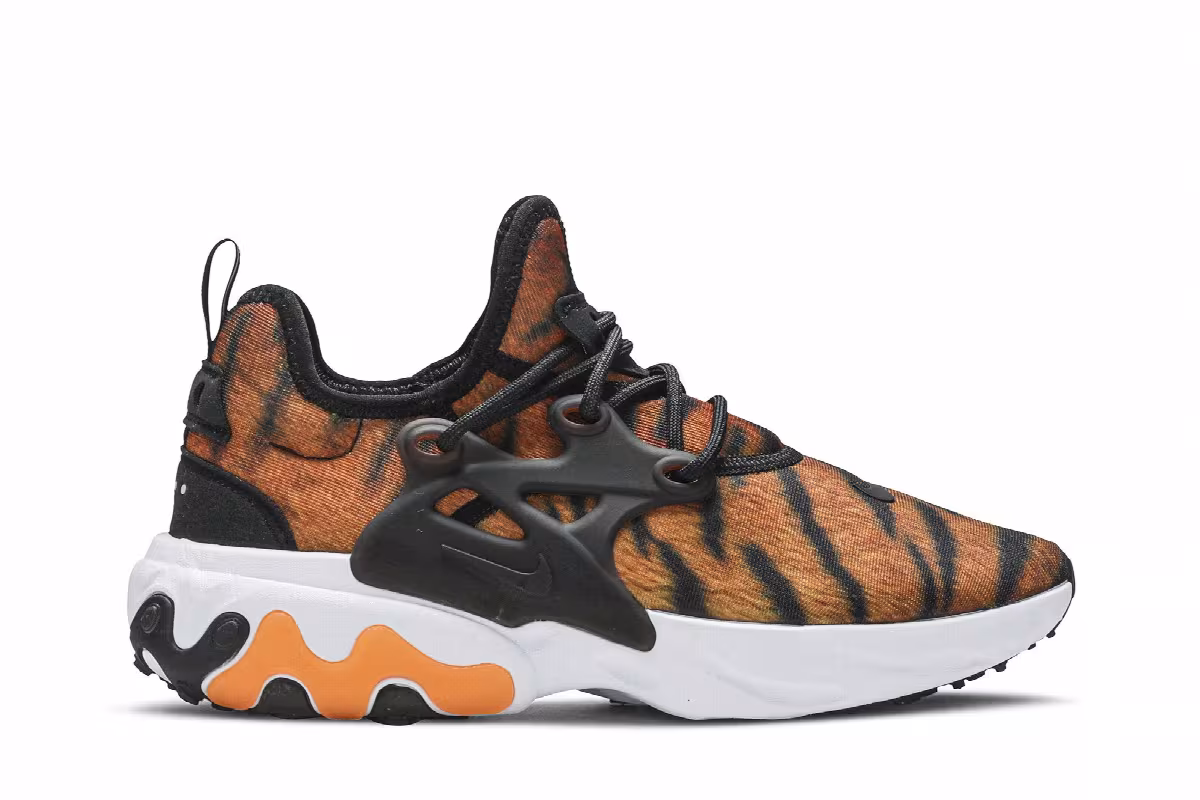Nike React Presto Premium Tiger Print, view 2