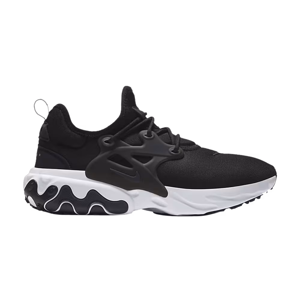 Nike React Presto Black White