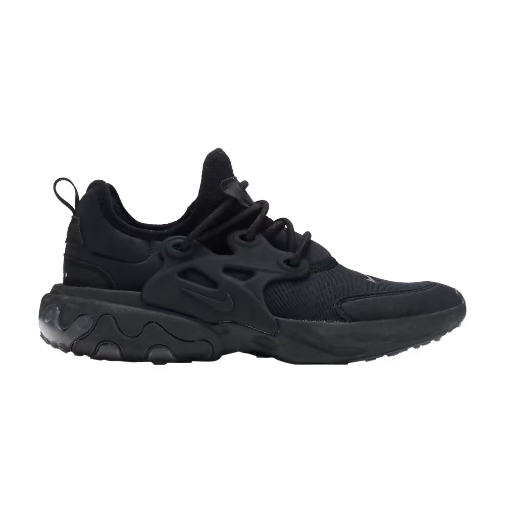 Nike React Presto GS Triple Black