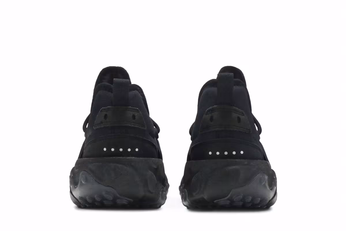 Nike React Presto GS Triple Black, view 7