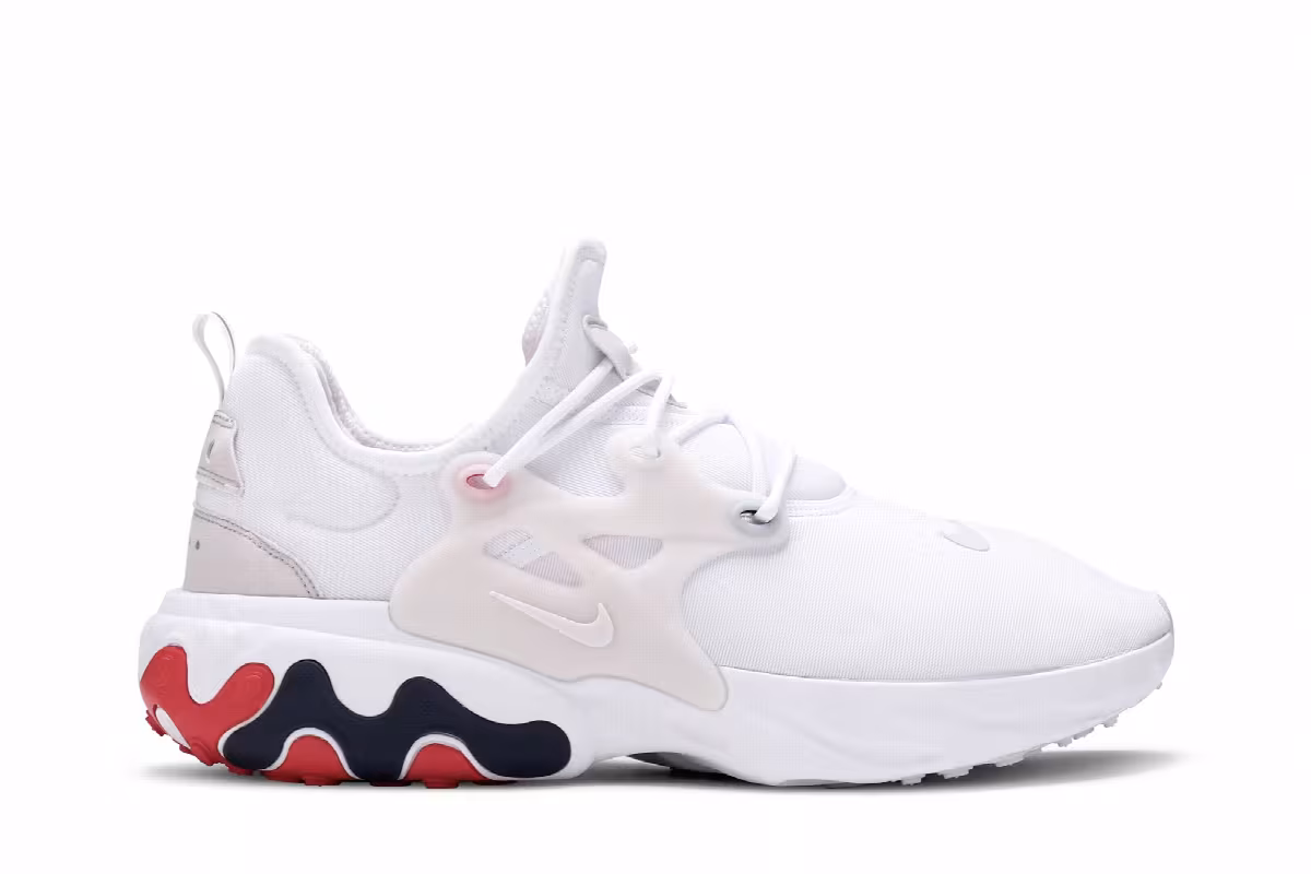 Nike React Presto White Vast Grey, view 2