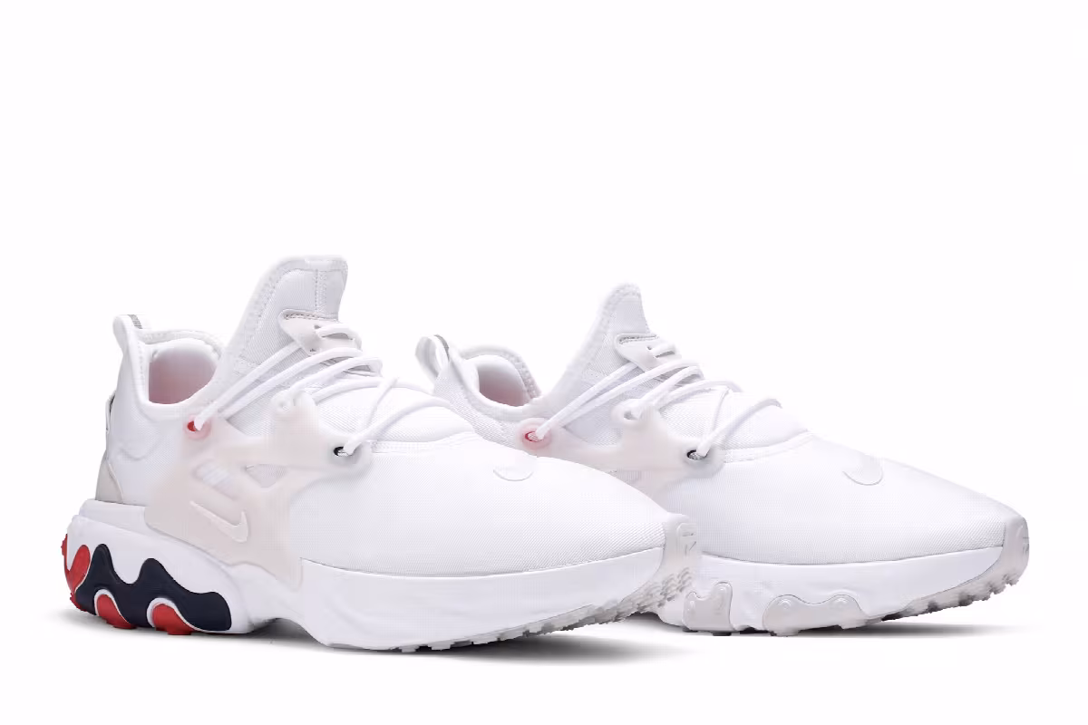 Nike React Presto White Vast Grey, view 9