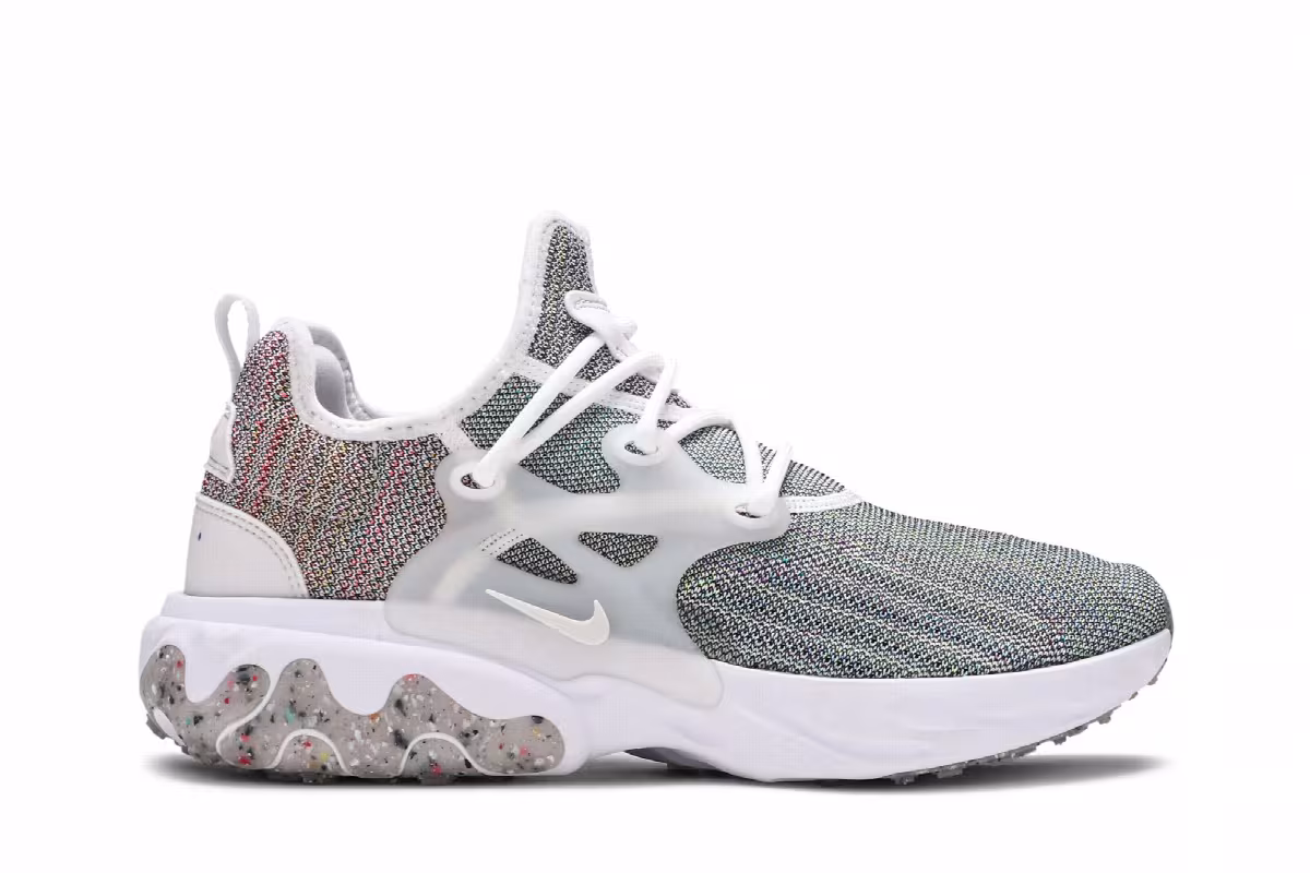 Nike React Presto Flyknit Recycled Canvas Pack, view 2