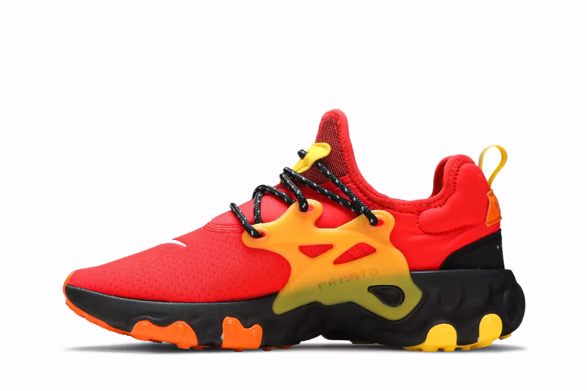 Nike React Presto Chile Red, view 4