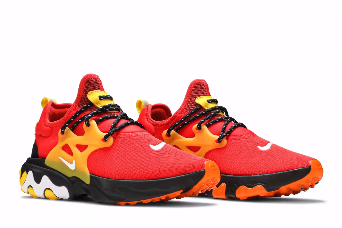 Nike React Presto Chile Red, view 9