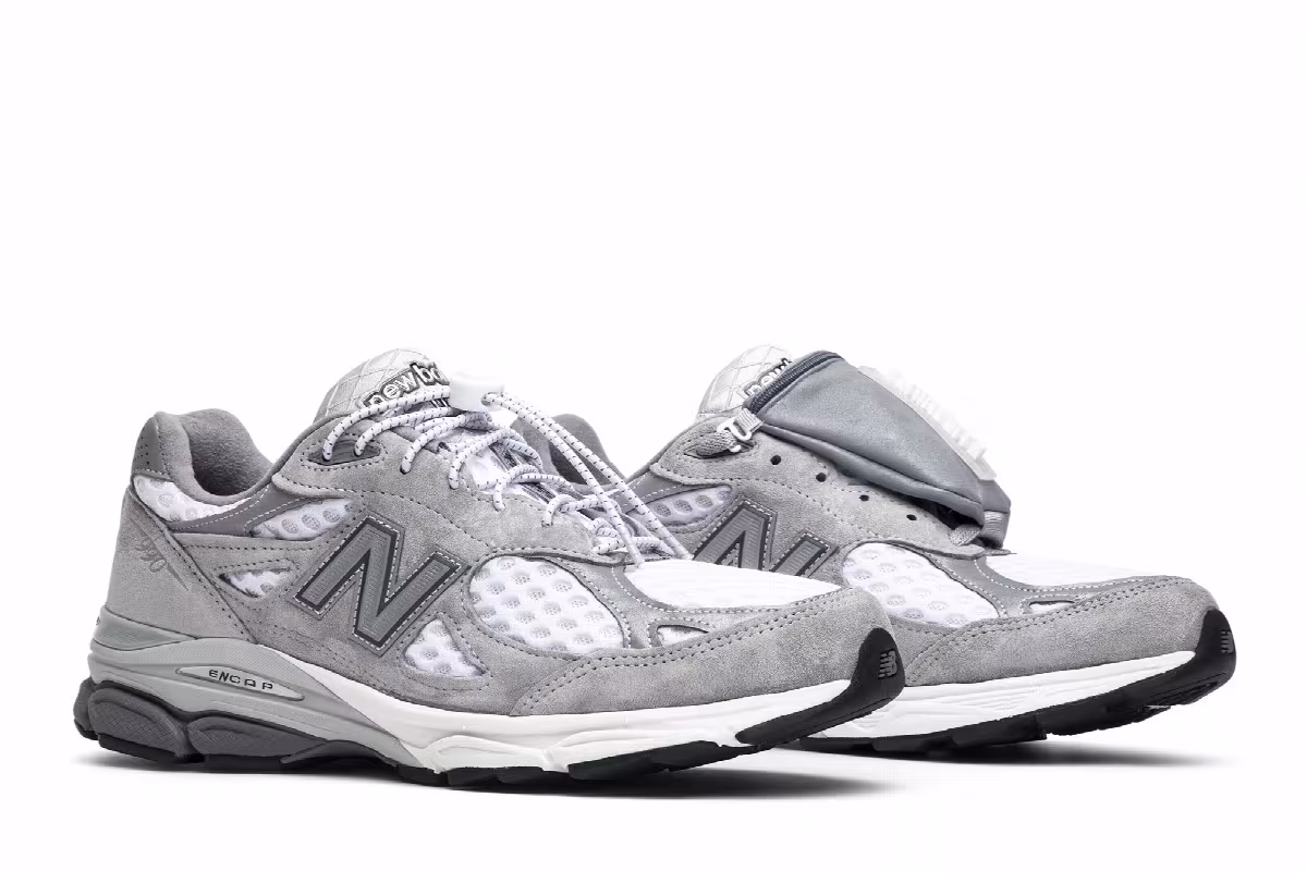 ULTRAOLIVE x New Balance 990v3 Made in USA Exaggerated Functionality, view 9