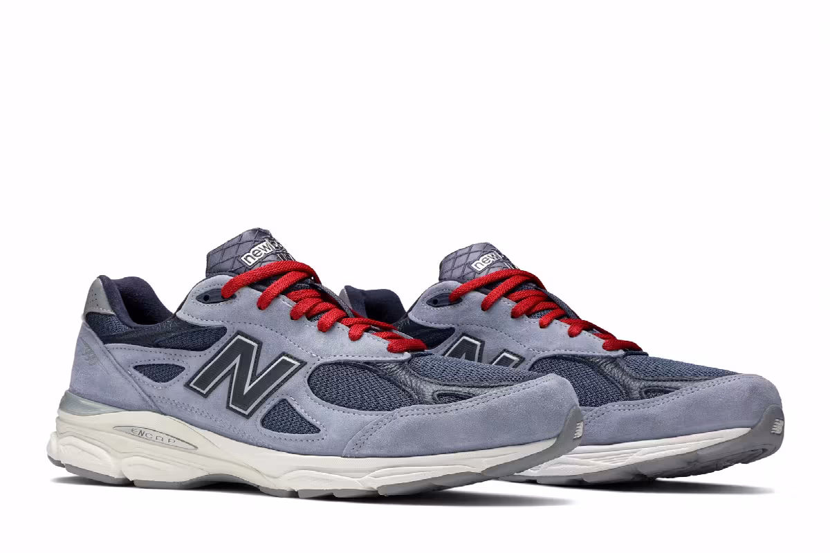 New Balance No Vacancy Inn x 990v3 Made in USA Water and WiFi, view 9