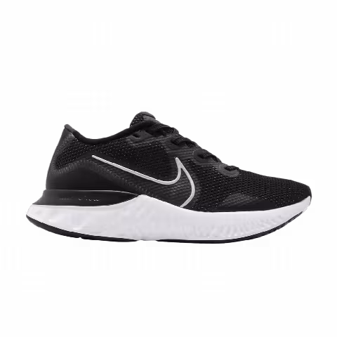 Nike Renew Run 'Black Metallic Silver'