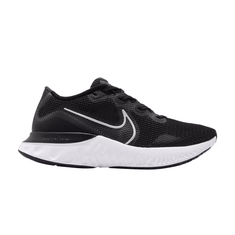 Nike Renew Run Black Metallic Silver