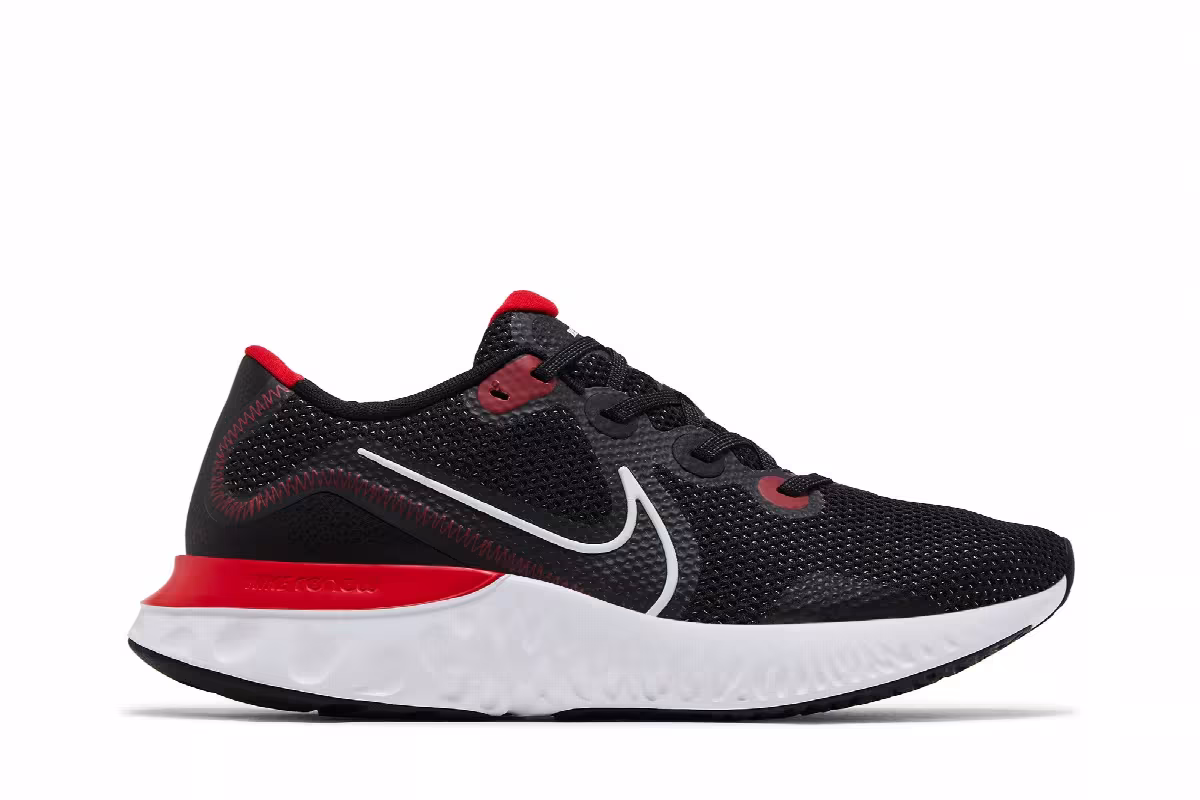 Nike Renew Run University Red, view 2