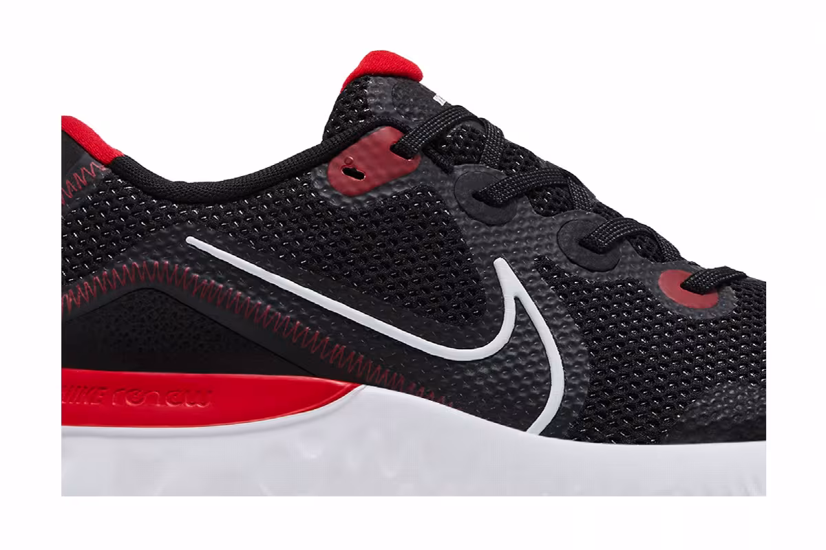 Nike Renew Run University Red, view 3
