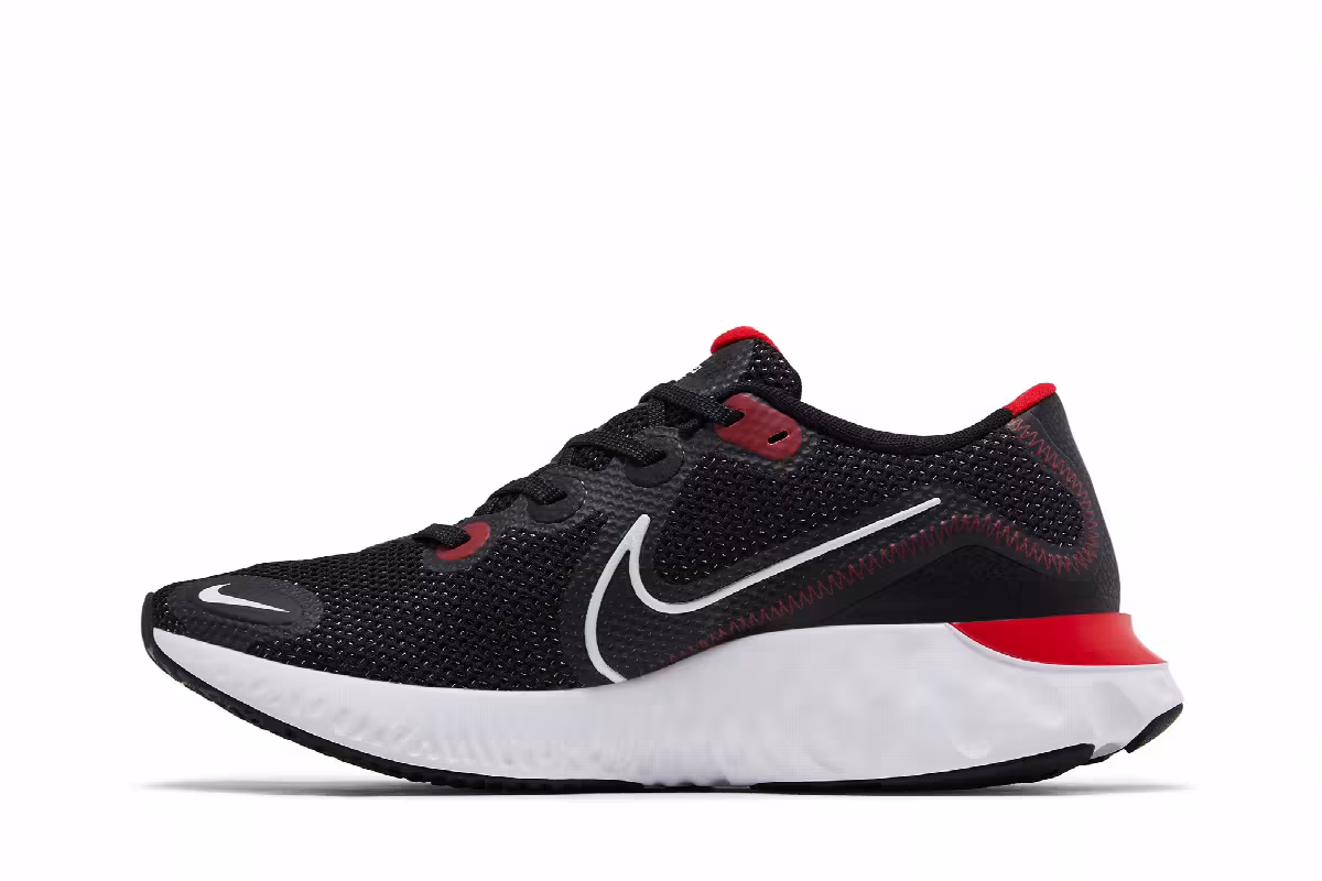 Nike Renew Run University Red, view 4