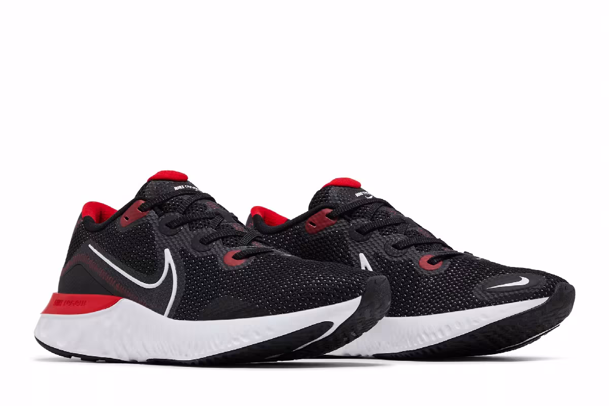 Nike Renew Run University Red, view 9