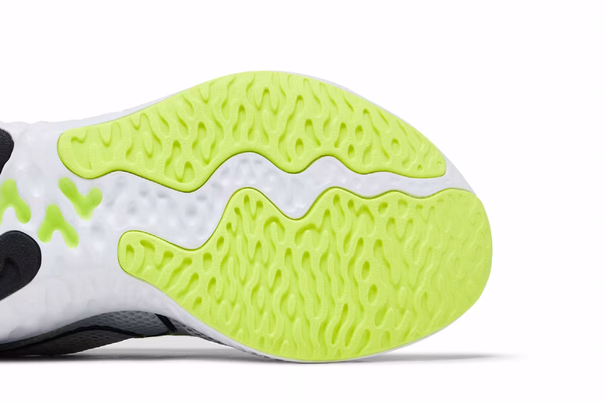 Nike Renew Run Grey Fog Volt, view 6