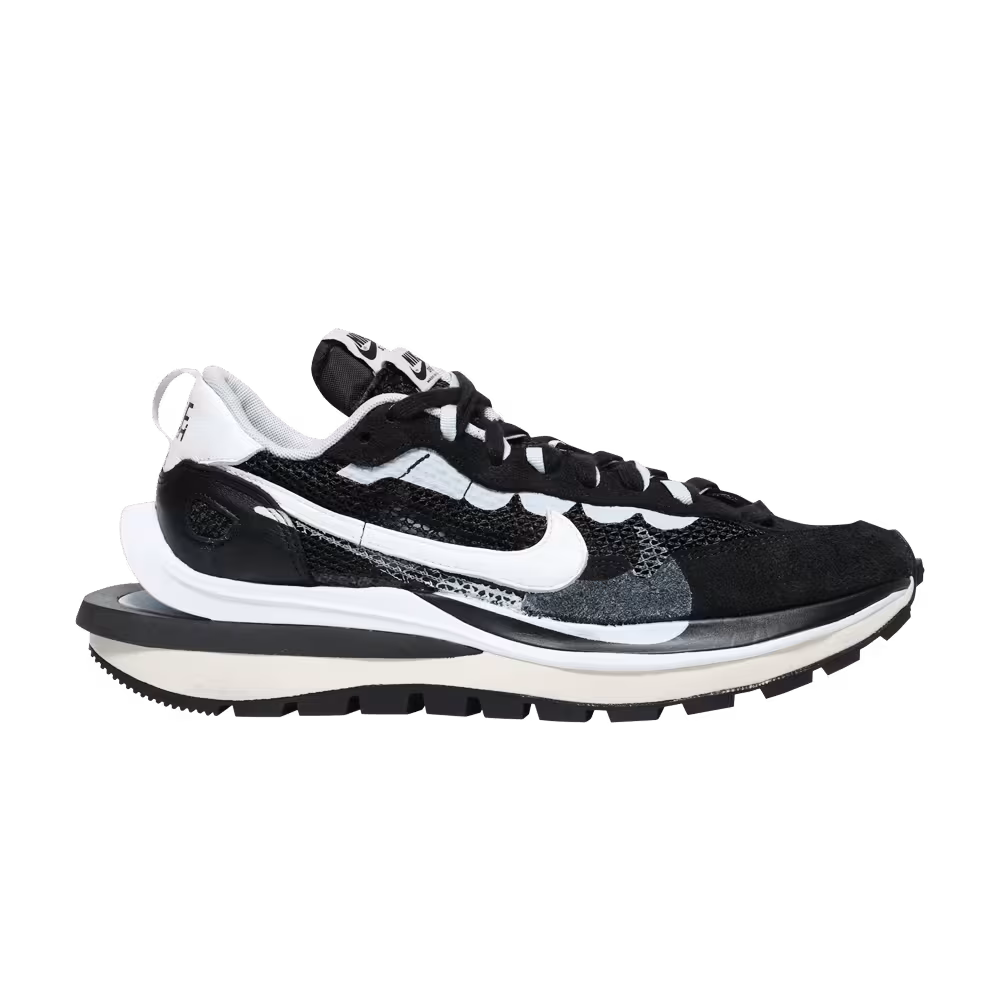 sacai x Nike VaporWaffle Black White
