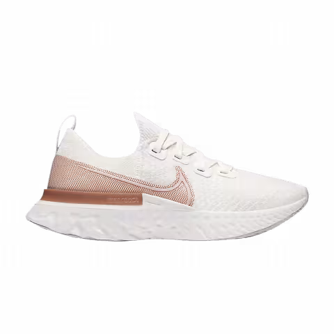 Nike Wmns React Infinity Run Flyknit 'Sail Metallic Copper'