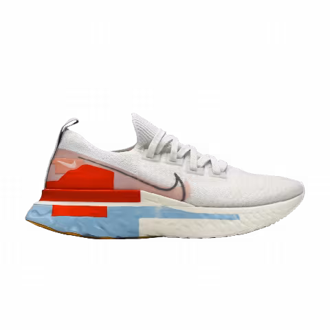 Nike Wmns React Infinity Run Flyknit 'Psychic Blue Coral'