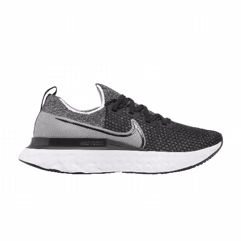 Nike Wmns React Infinity Run Flyknit 'Black White'