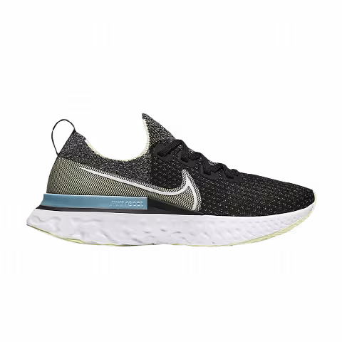 Nike Wmns React Infinity Run Flyknit 'Black Glacier Ice'
