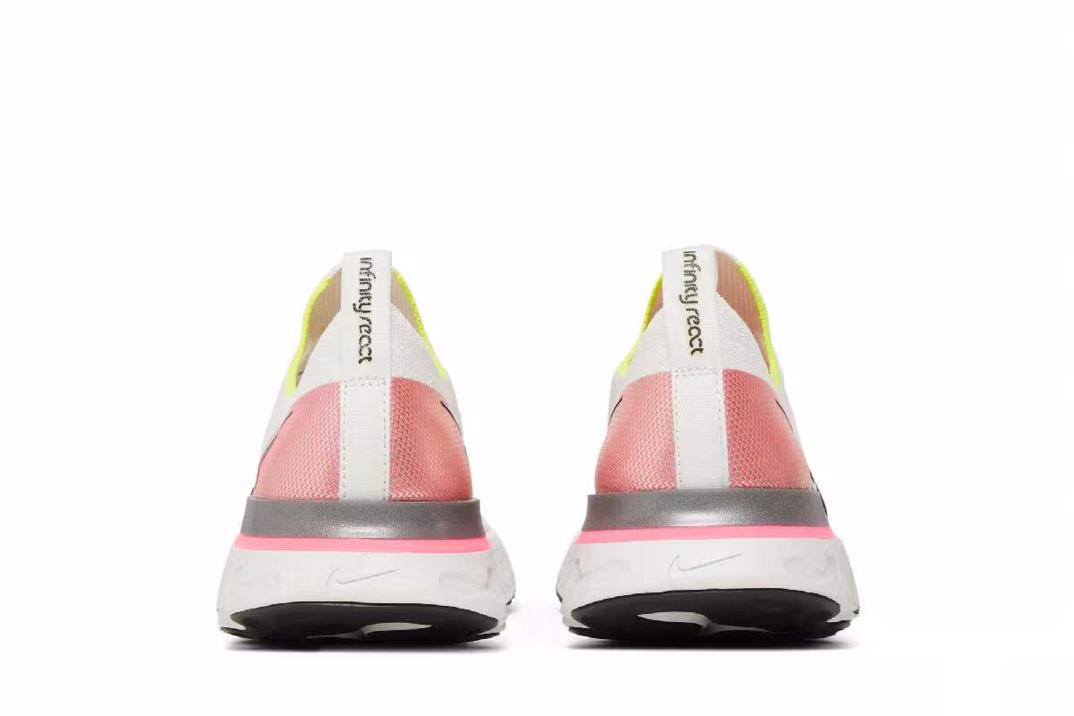 Nike Women's React Infinity Run Pink Blast, view 7