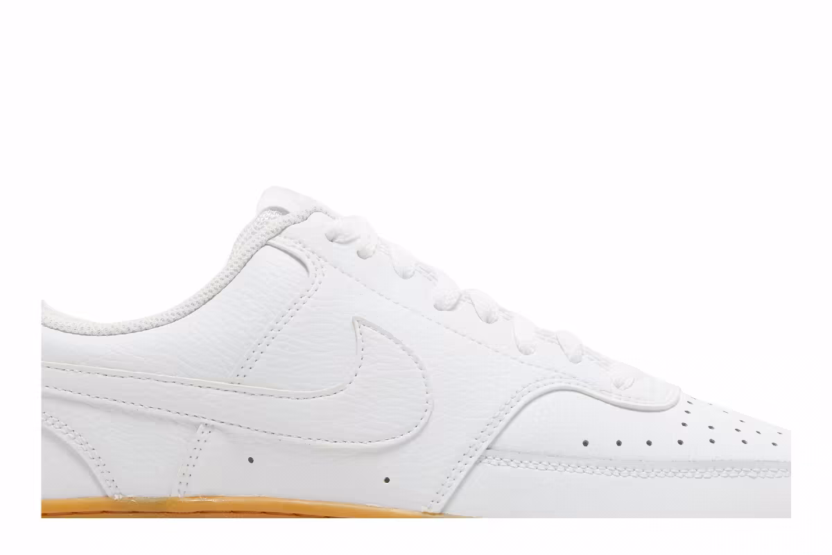 Nike Court Vision Low White Gum, view 3