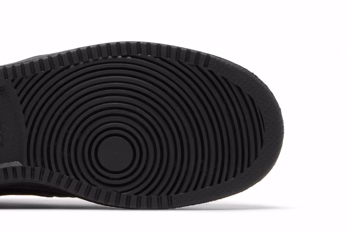 Nike Court Vision Low Triple Black, view 6