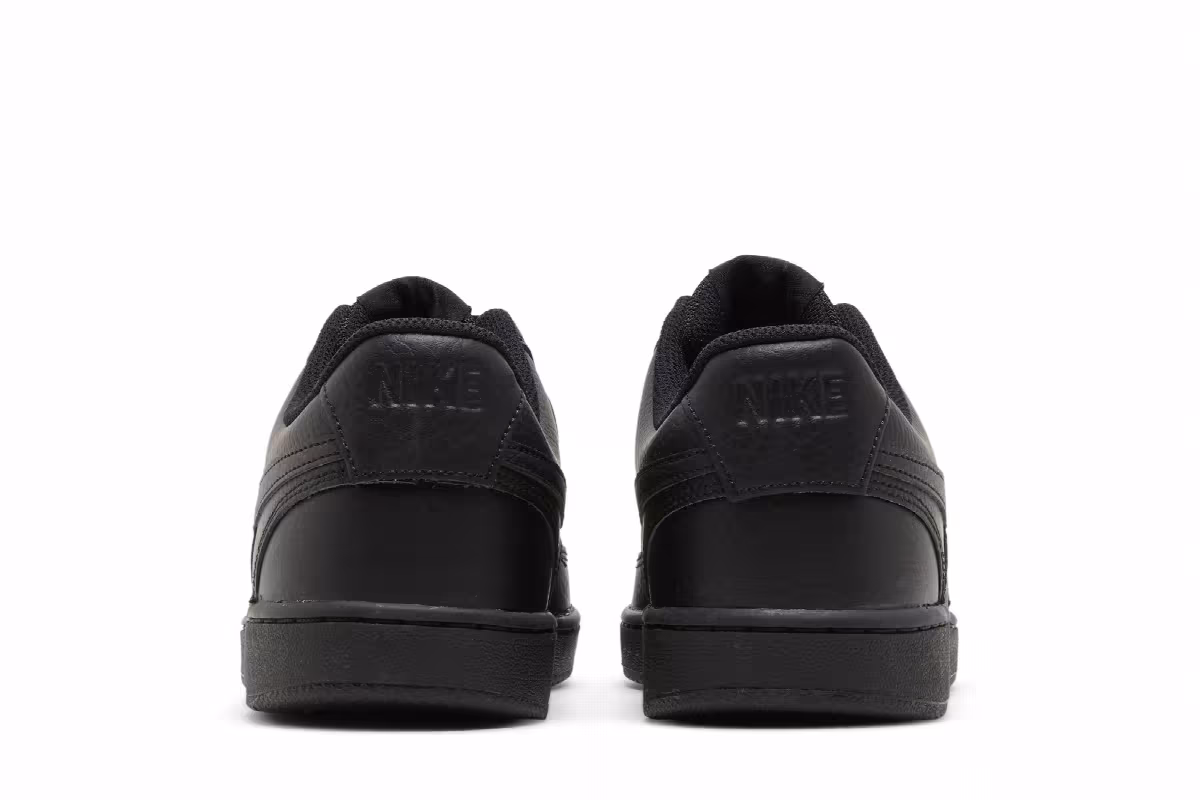 Nike Court Vision Low Triple Black, view 7