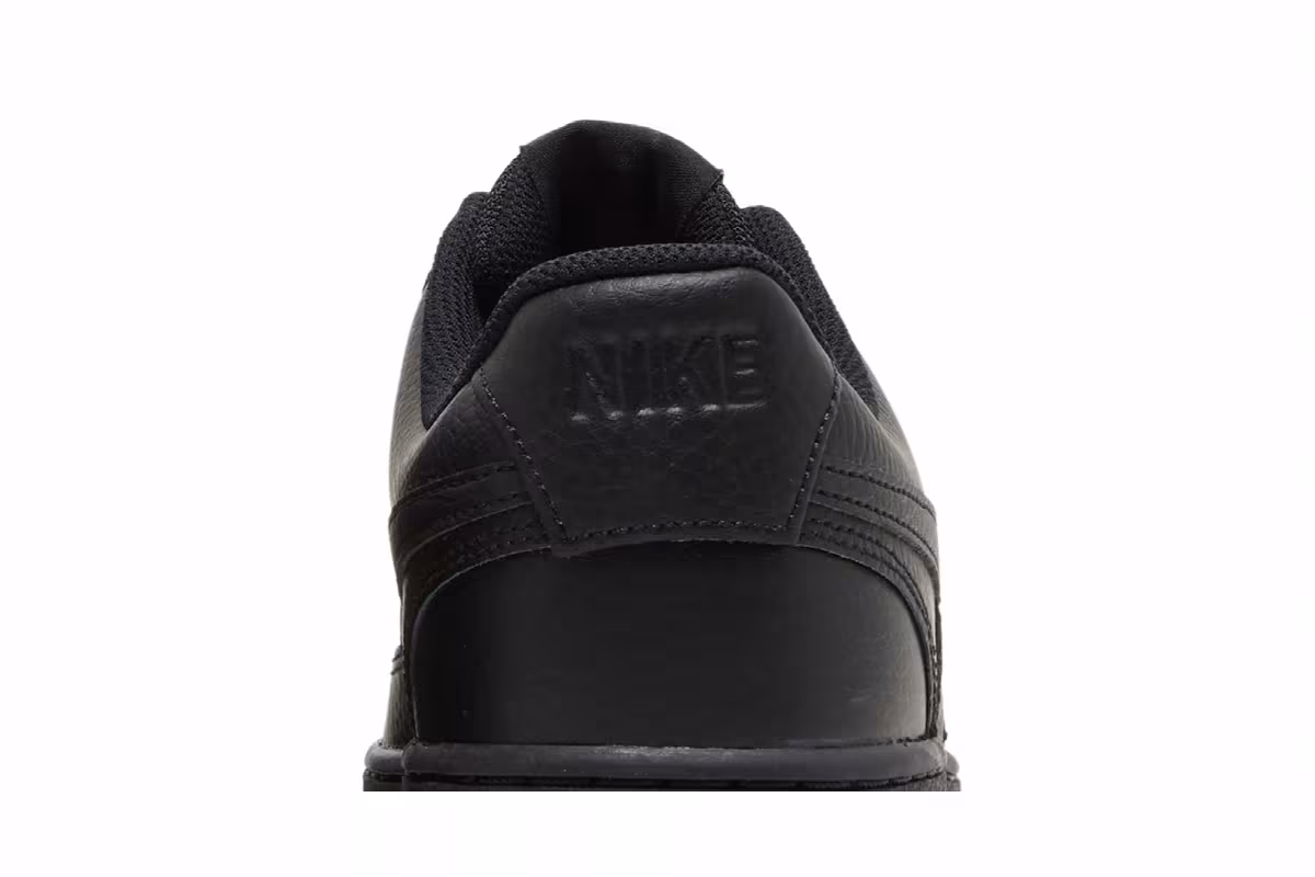 Nike Court Vision Low Triple Black, view 8