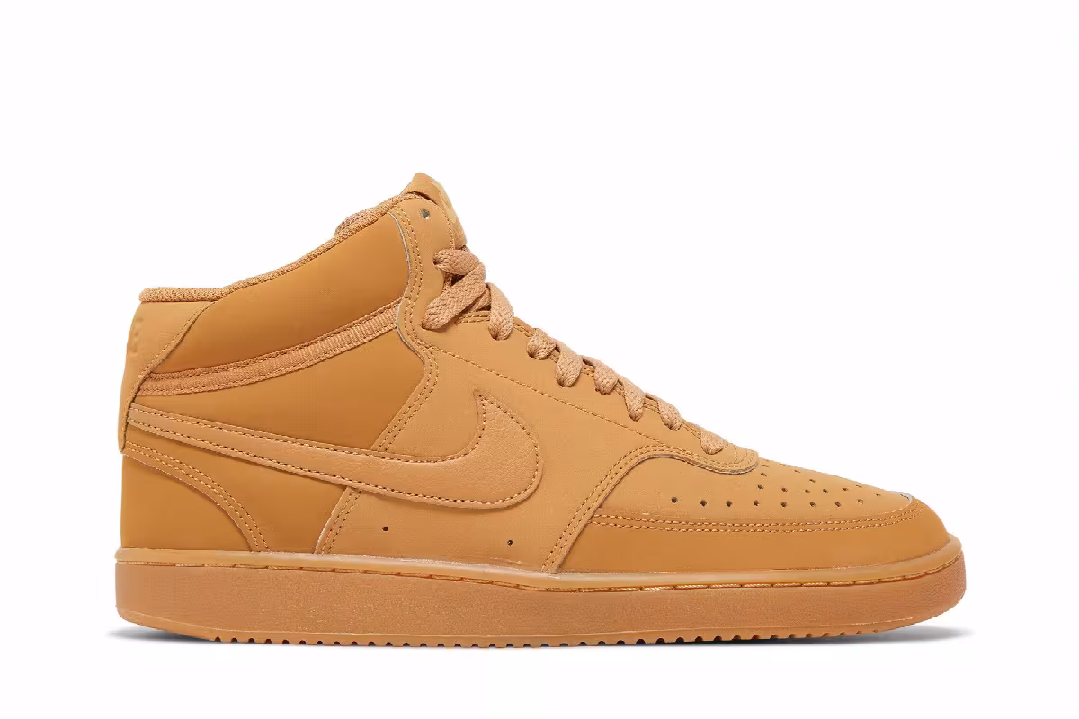 Nike Court Vision Mid Flax Twine, view 2