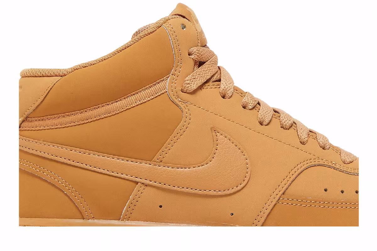 Nike Court Vision Mid Flax Twine, view 3