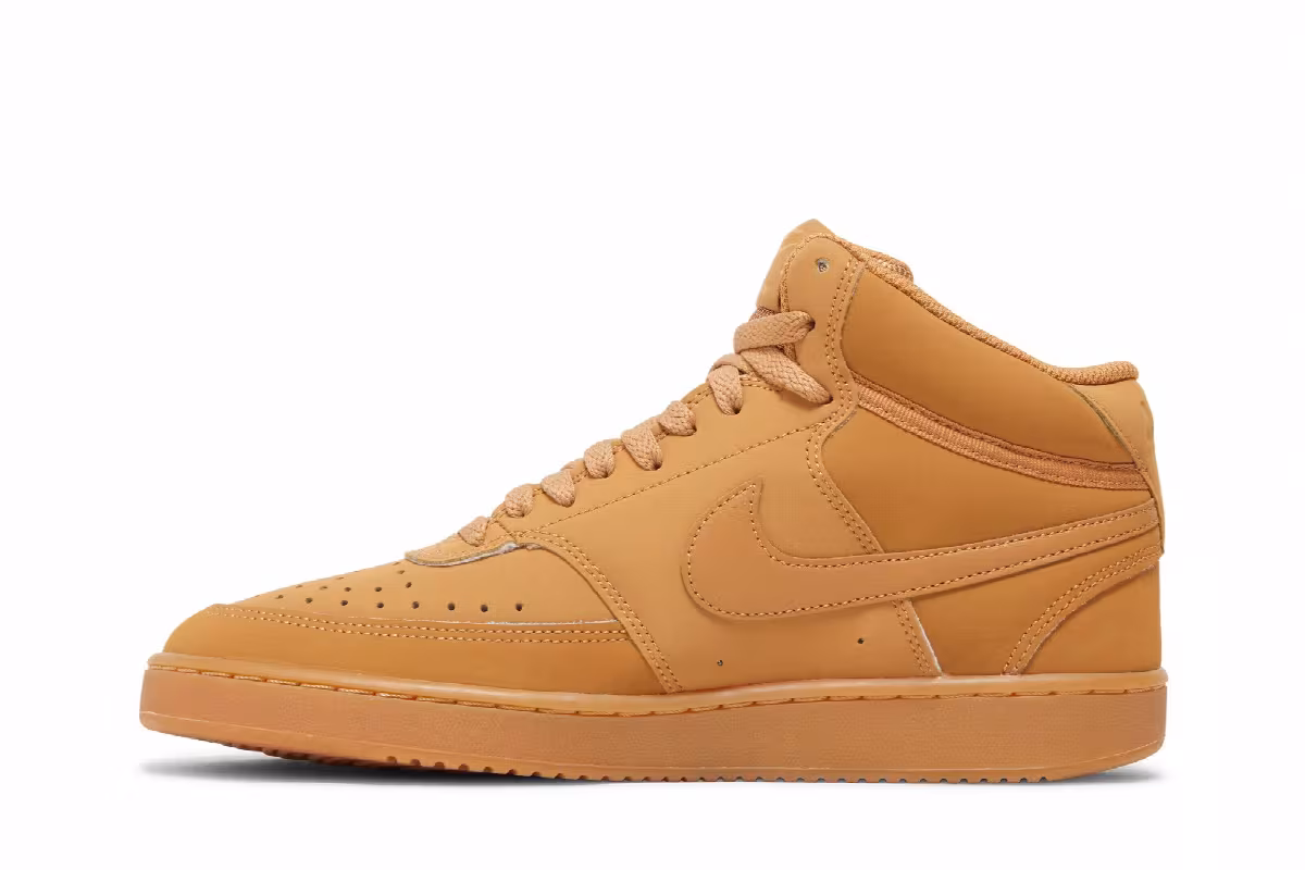 Nike Court Vision Mid Flax Twine, view 4