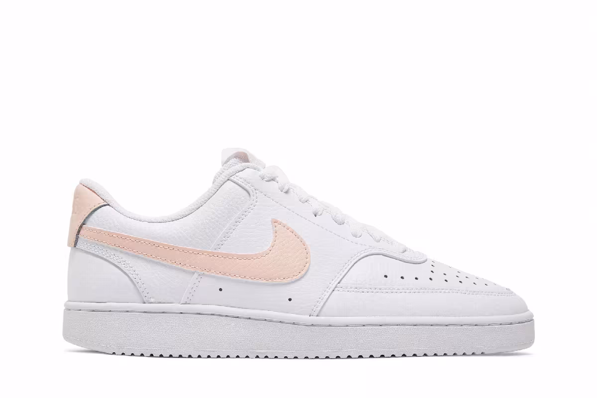 Nike Women's Court Vision Low Washed Coral, view 2