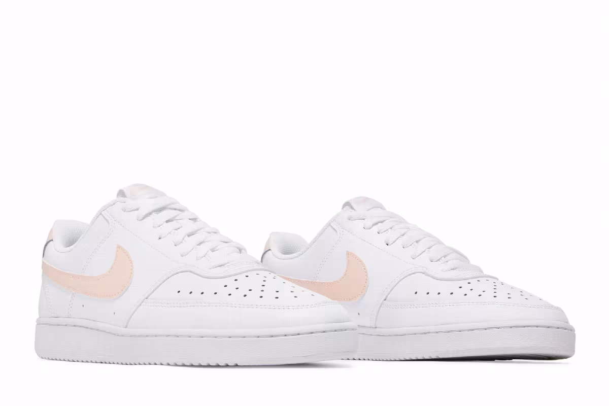 Nike Women's Court Vision Low Washed Coral, view 9