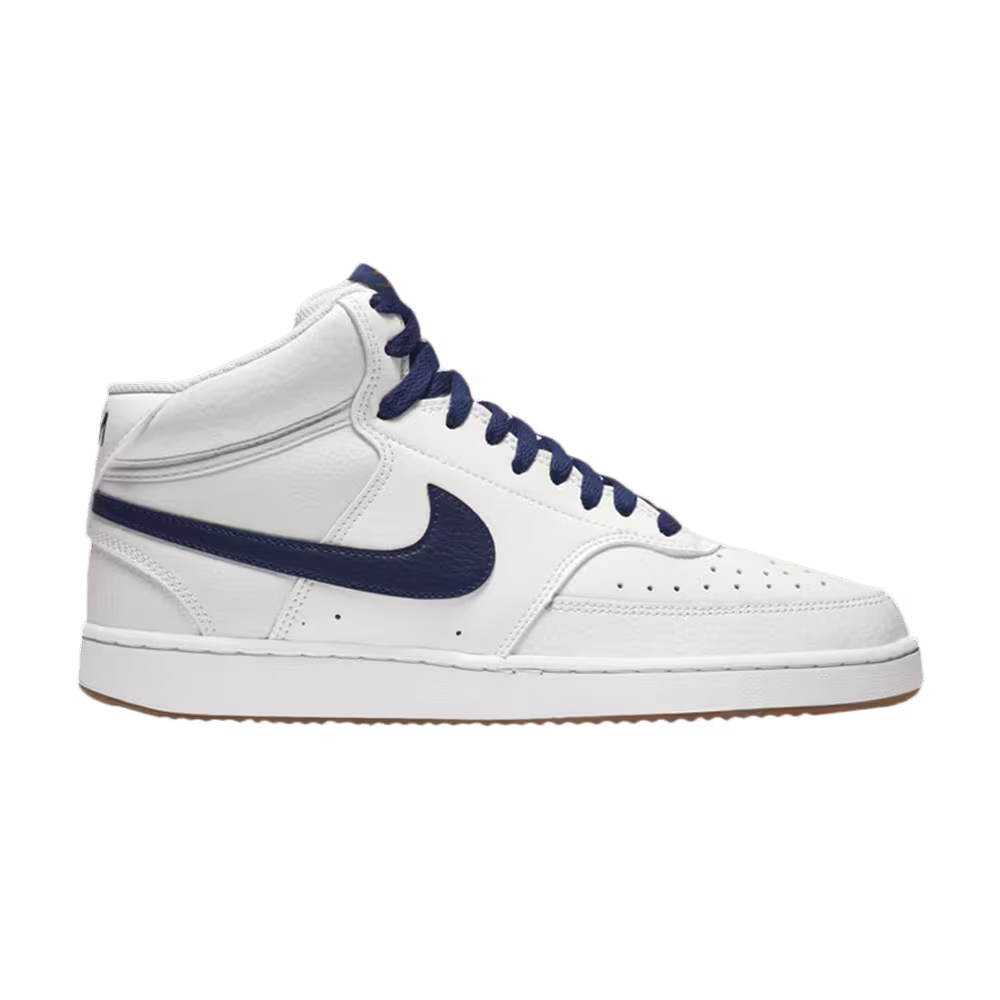 Nike Court Vision Mid Summit White Blue Void