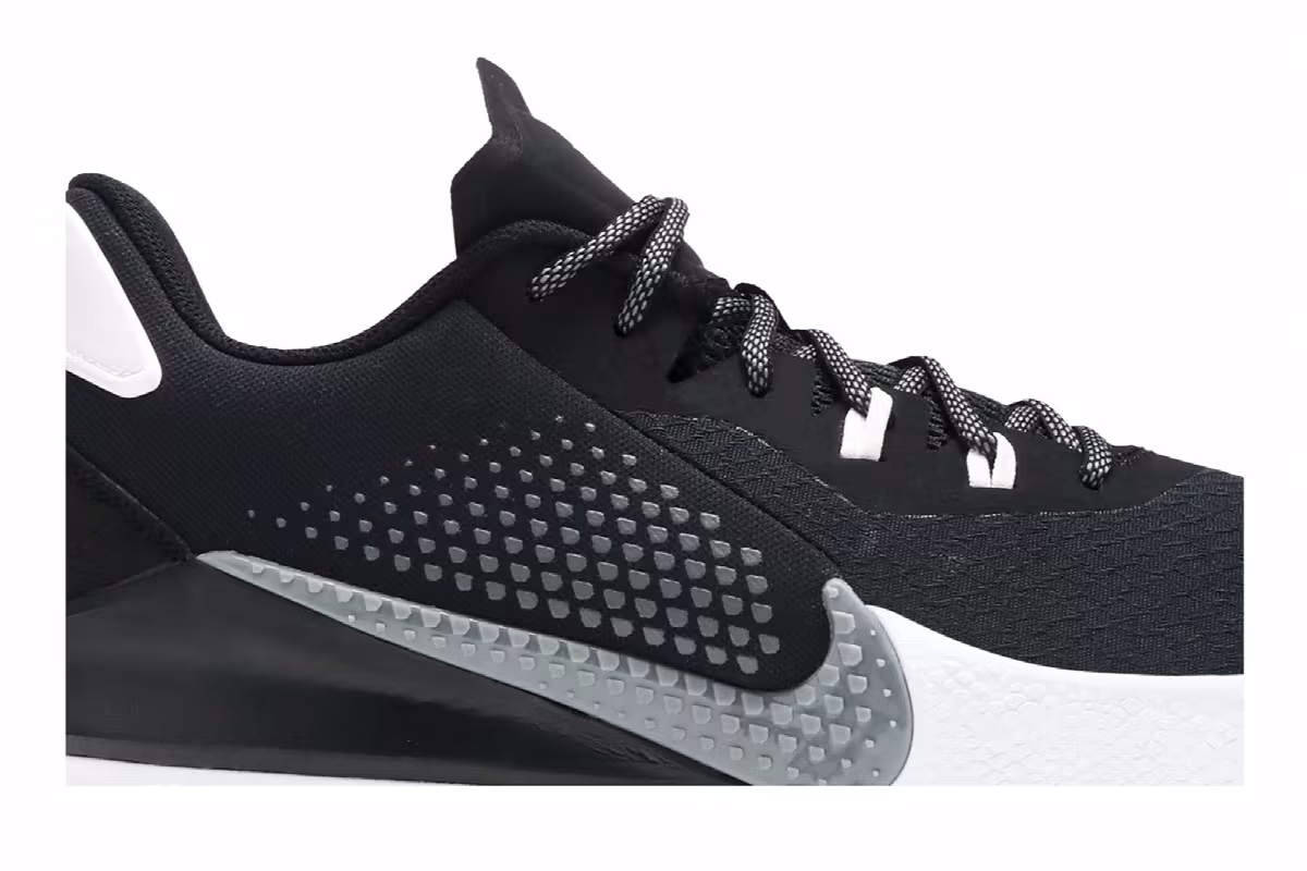 Nike Mamba Fury Snakeskin - Black Smoke Grey, view 3