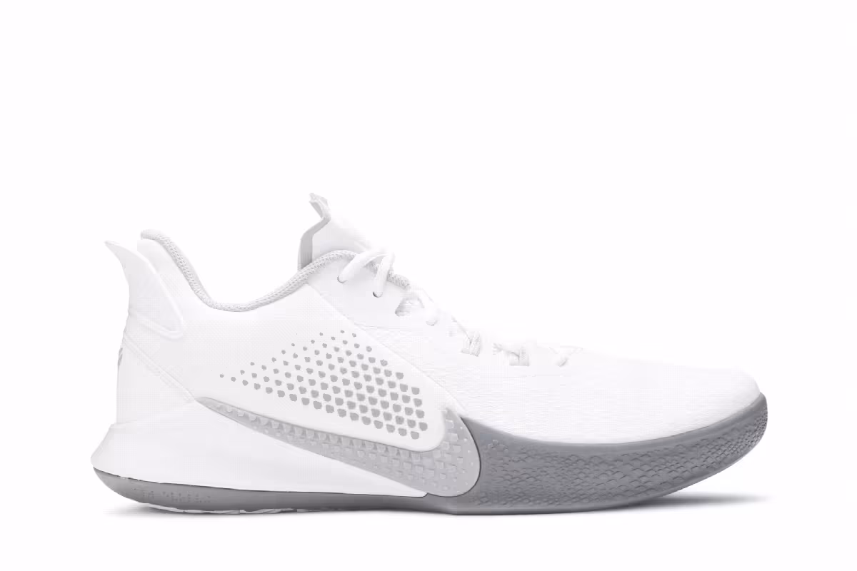 Nike Mamba Fury White Wolf Grey, view 2
