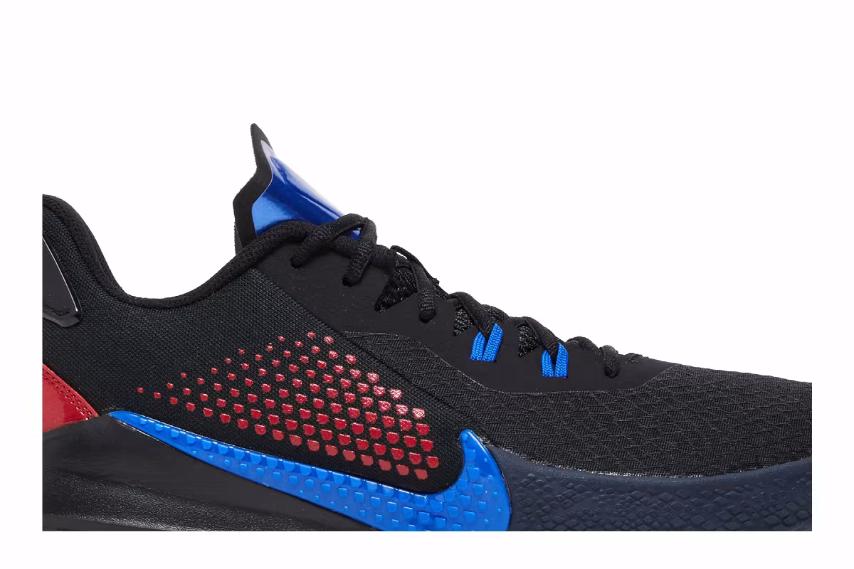 Nike Mamba Fury Black Racer Blue, view 3
