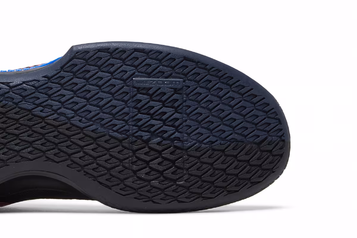 Nike Mamba Fury Black Racer Blue, view 6