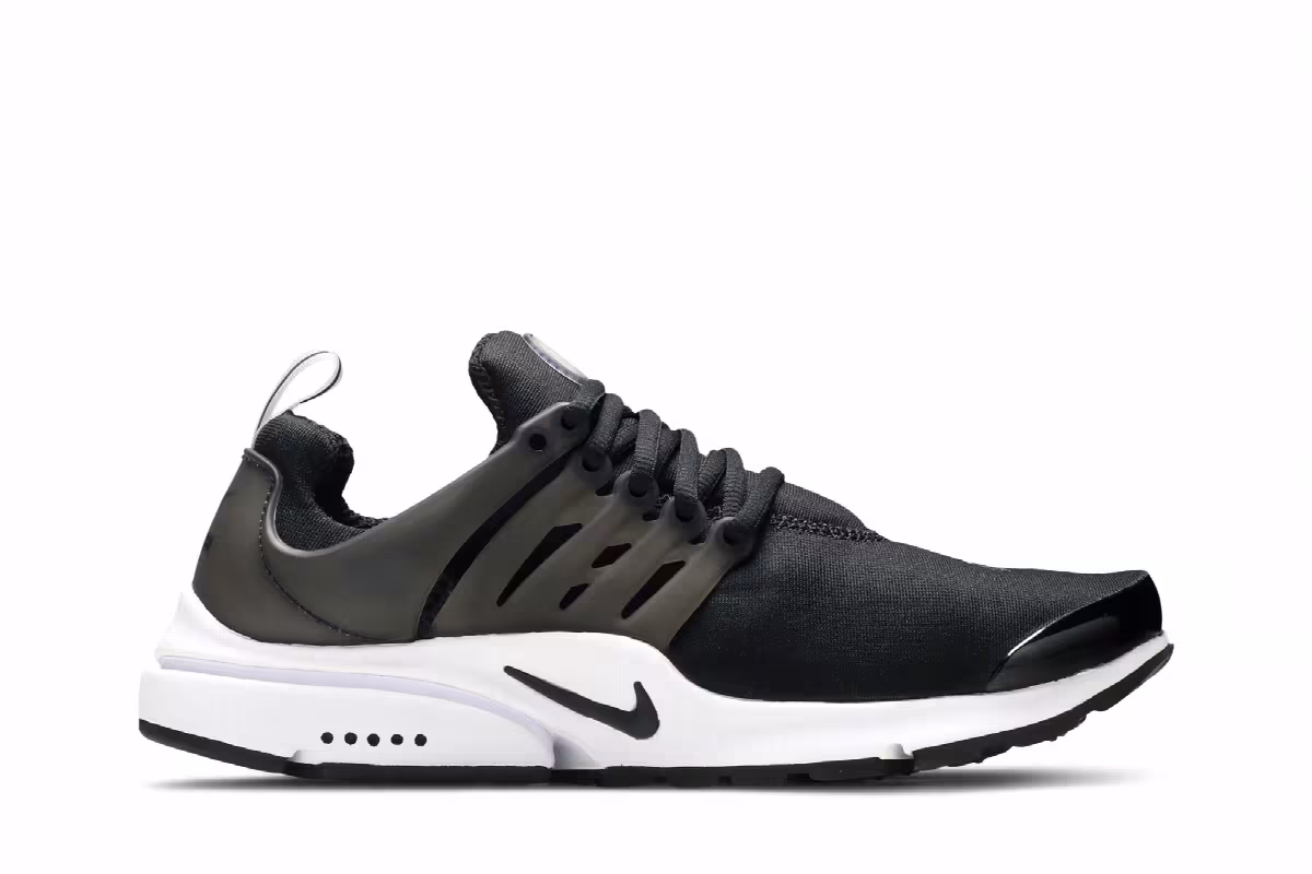 Nike Air Presto Black White, view 2