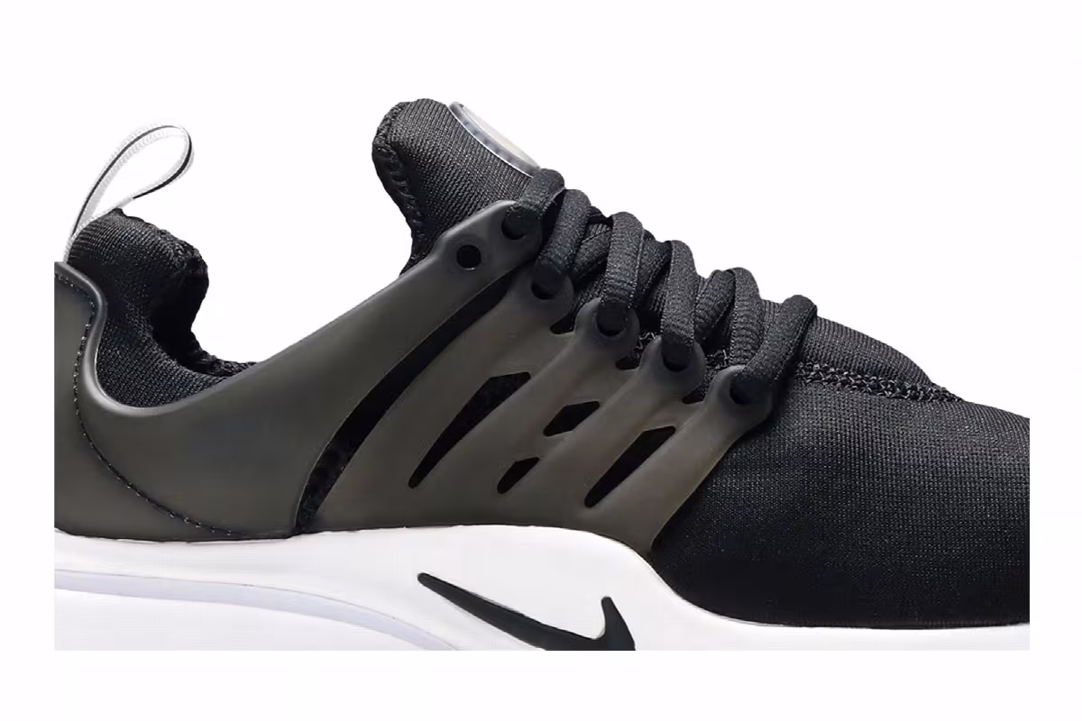 Nike Air Presto Black White, view 3