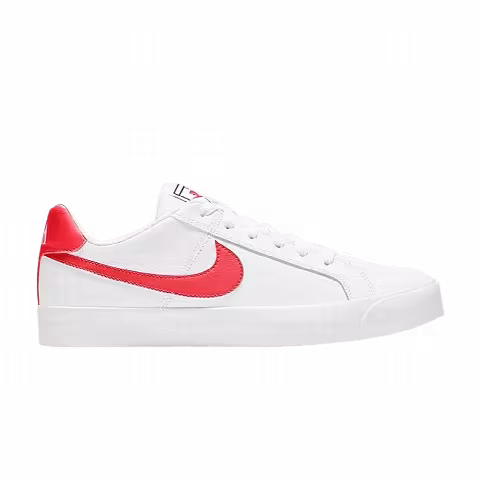 Nike Wmns Court Royale AC 'White Flash Crimson'