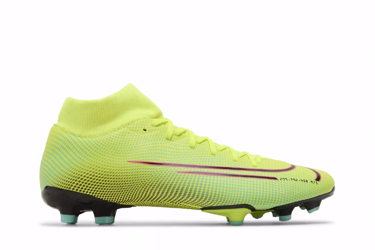 Nike Mercurial Superfly 7 Academy MDS MG Lemon Venom Aurora, view 2