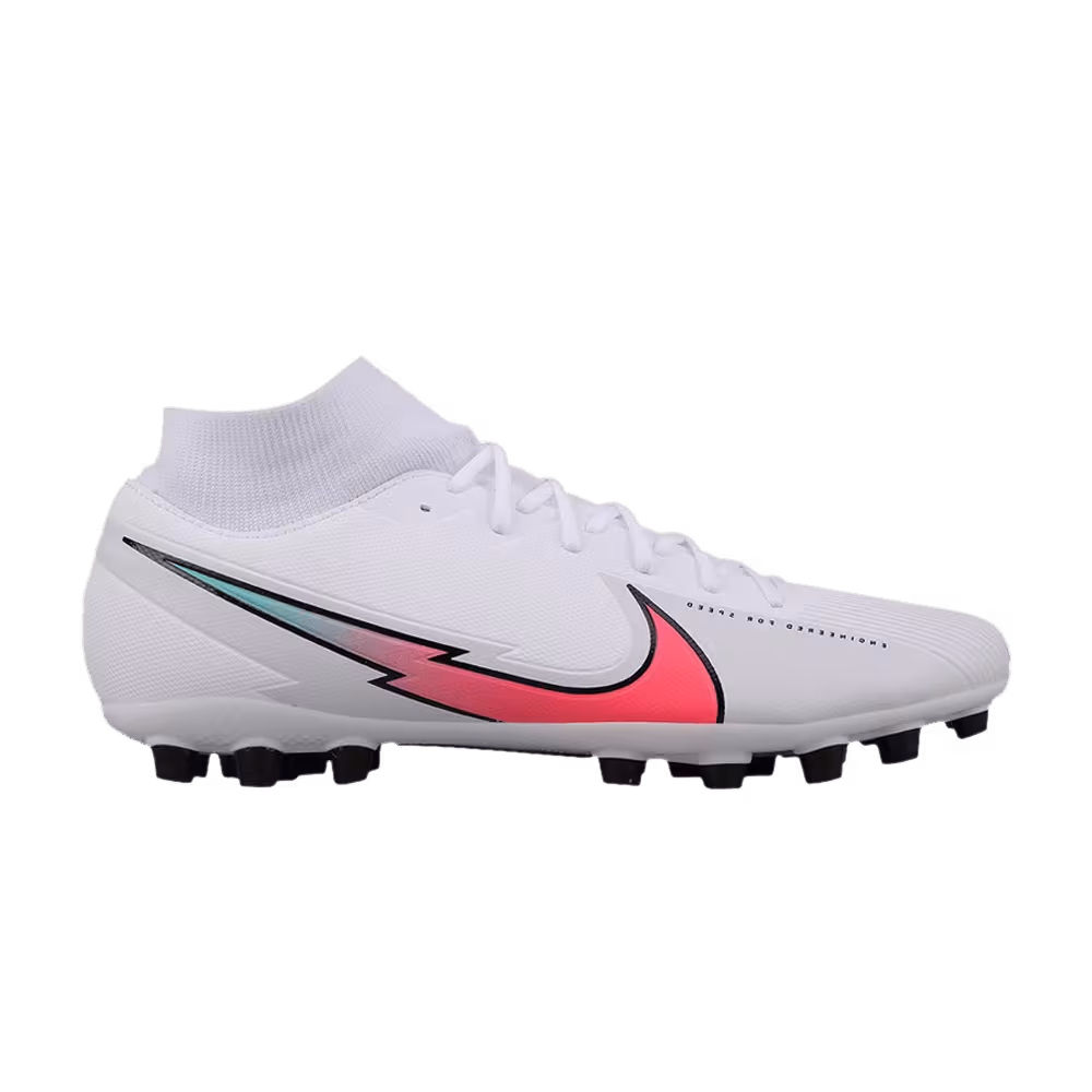 Nike Mercurial Superfly 7 Academy AG White Flash Crimson