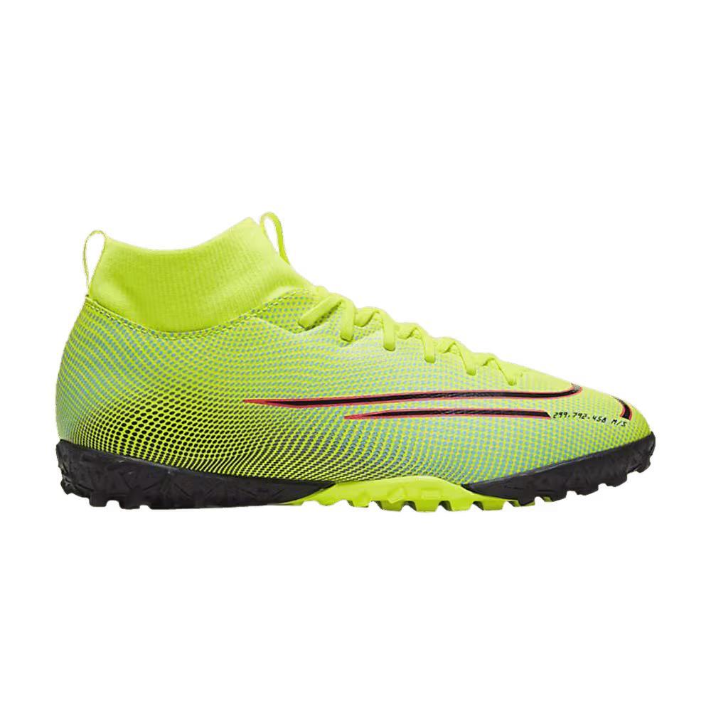 Nike Mercurial Superfly 7 Academy MDS TF PS Lemon Venom Aurora
